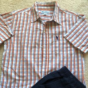 Boys Button-Down Short Sleeve Shirt
